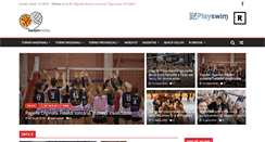 Desktop Screenshot of basketevolleyinrete.it